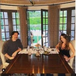 Sofia Vergara and Joe Manganiello (c) Instagram