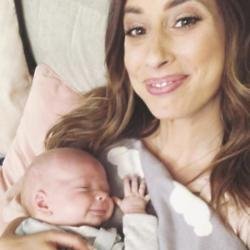 Stacey Solomon and Rex