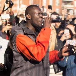 Stormzy goes down a storm in Camden