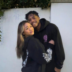 Suni Lee says she has recieved racist backlash over her relationship with Jaylin Smith (c) Instagram