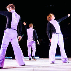 Take That performing in Milton Keynes (photo by RHM Productions)