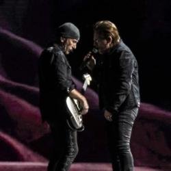 The Edge and Bono