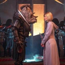 The Judoon and The Doctor in 'Doctor Who'