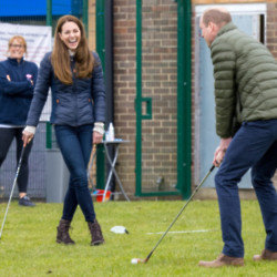 The Prince and Princess of Wales discussed their love of sport