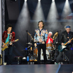 The Rolling Stones have topped the touring charts