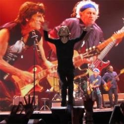 The Rolling Stones performing live