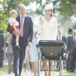 Prince William, Prince George, Duchess Catherine, Princess Charlotte
