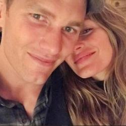 Tom Brady and Gisele Bundchen (c) Instagram 