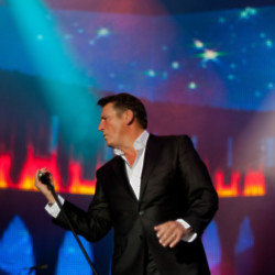 Tony Hadley used to get cookies thrown at him on stage