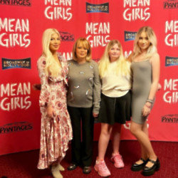 Tori Spelling took her family to see Mean Girls the Musical (C) Tori Spelling/Instagram
