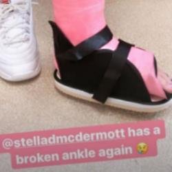 Tori Spelling's daughter Stella (c) Instagram