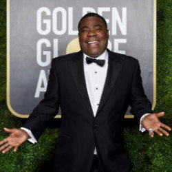 Tracey Morgan at the Golden Globes 2021