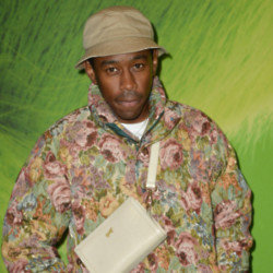 Tyler, the Creator at the Grinch premiere in 2019