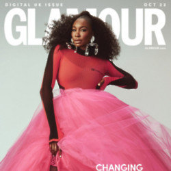 Venus Williams on the cover of Glamour magazine
