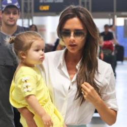 Harper Beckham looks set to follow in her mum's stylish footsteps