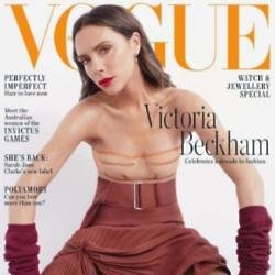 Victoria Beckham on Vogue Australia