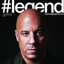 Vin Diesel in Legend magaazine