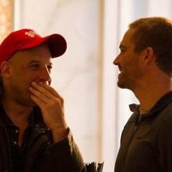Vin Diesel's Facebook picture of him and Paul Walker