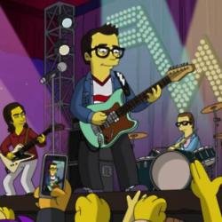 Weezer on The Simpsons 