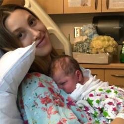 Whitney Port and baby Sonny
