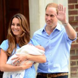 William, Kate and Baby Cambridge