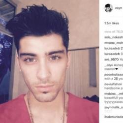 Zayn Malik's Instagram post 