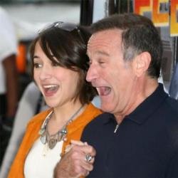 Zelda and Robin Williams