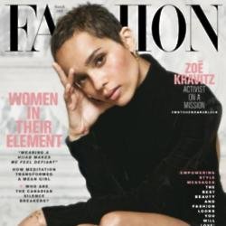 Zoe Kravitz for Fashion magazine