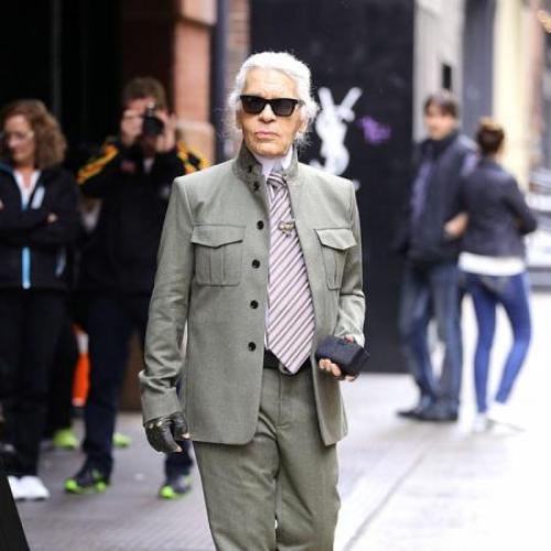 Karl Lagerfeld stays slim by cutting fat from his diet
