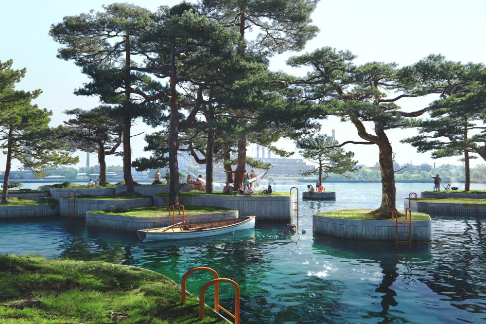 Copenhagen set for world’s first ‘parkipelago’ – a network of floating island parks
