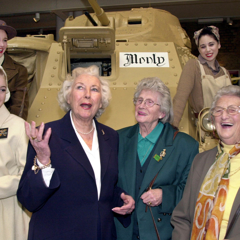 DAME VERA LYNN AT 90 Imperial War Museum Exhibition