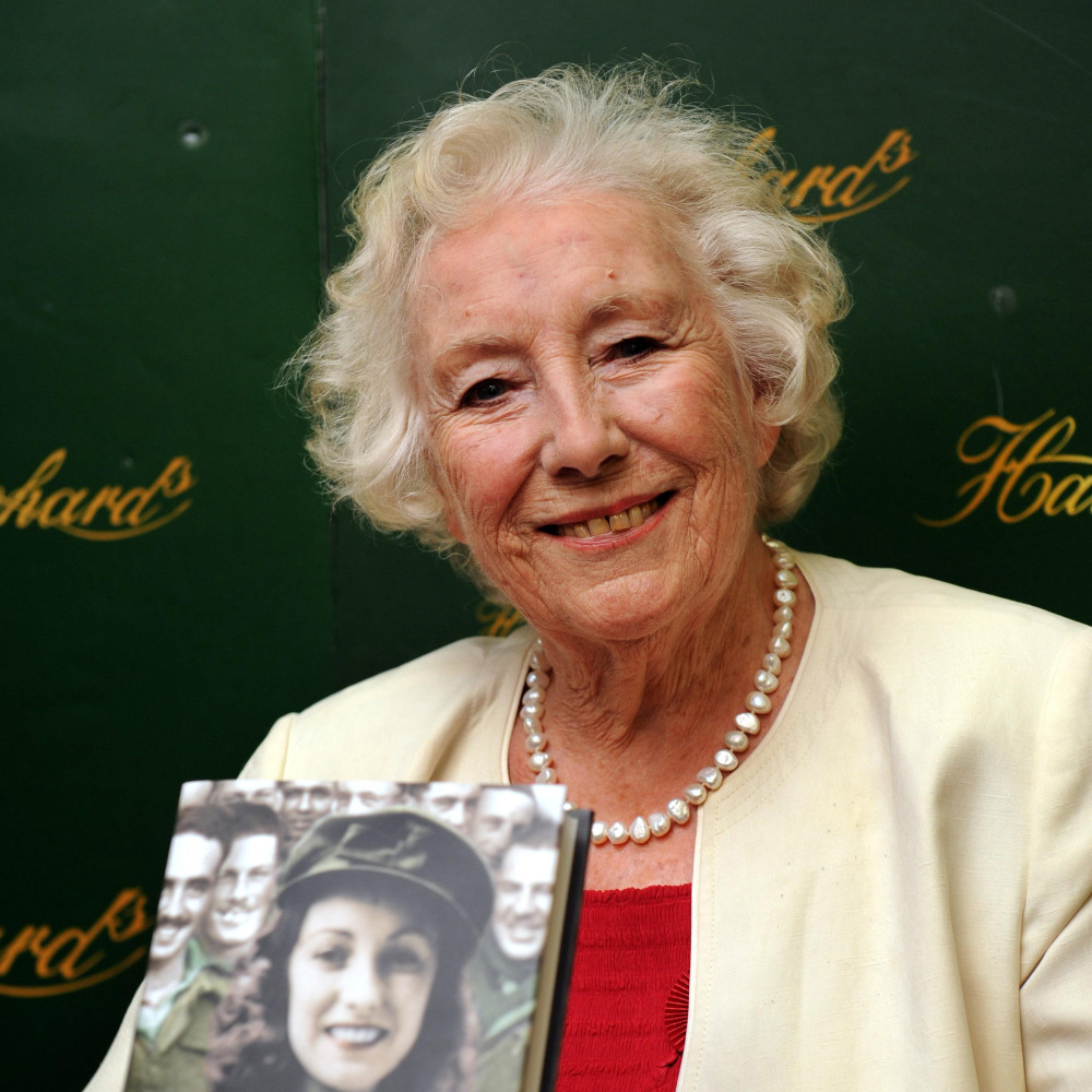 Dame Vera Lynn book signing  London