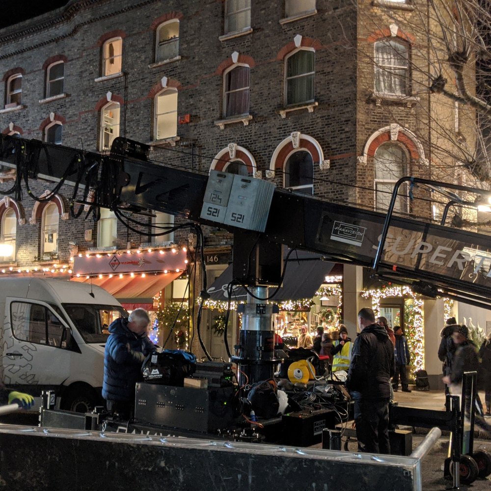 Filming of A Boy Called Christmas