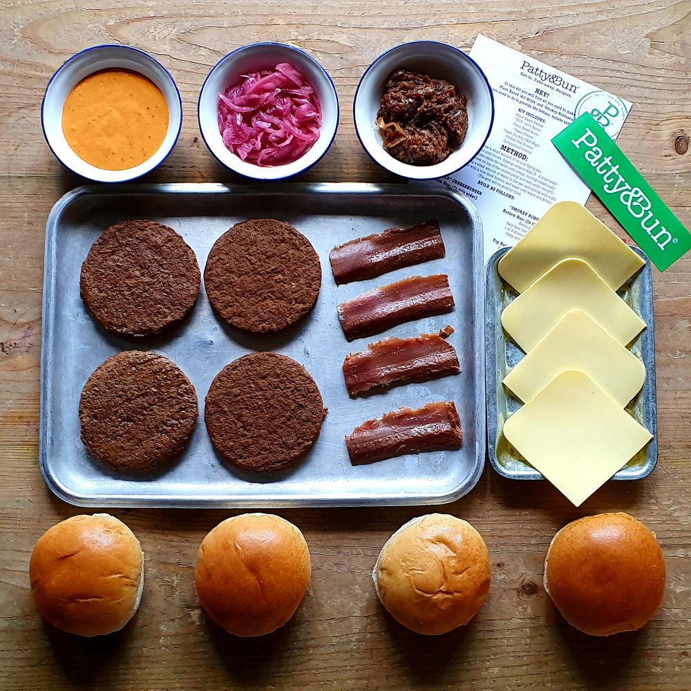Patty & Bun's DIY burger kit (Patty & Bun/PA)