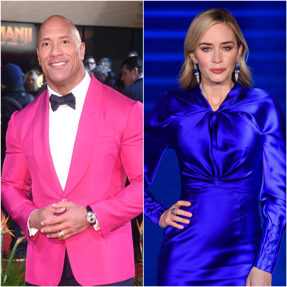 Superhero film starring The Rock and Emily Blunt to arrive on Netflix