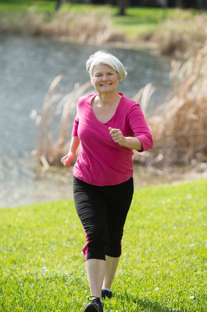 Walking is slower – but you still need to keep a steady pace