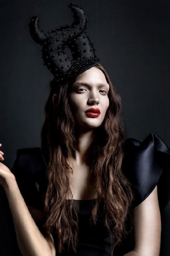 The first capsule headpiece collection is inspired by Maleficent