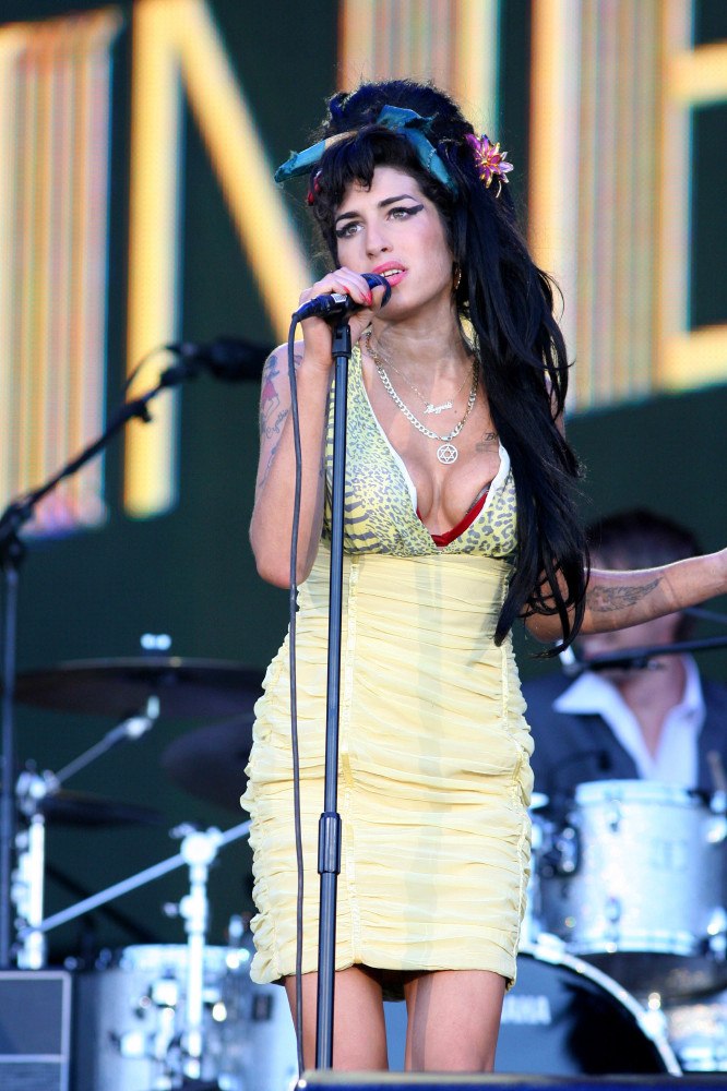 Amy Winehouse is one of the four BRIT School winners