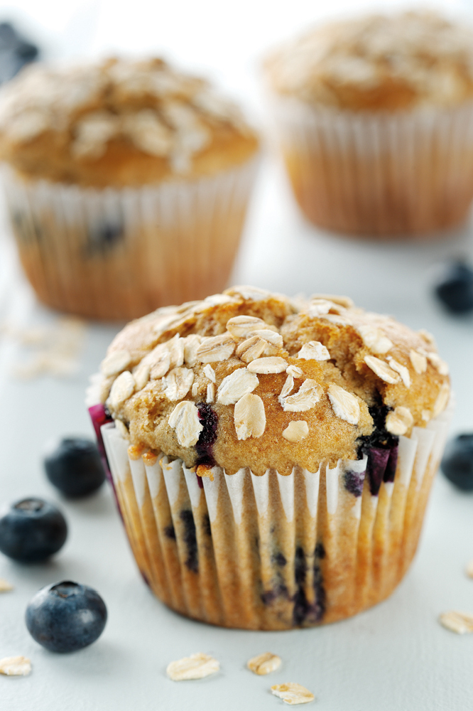 Banana And Blueberry Muffins