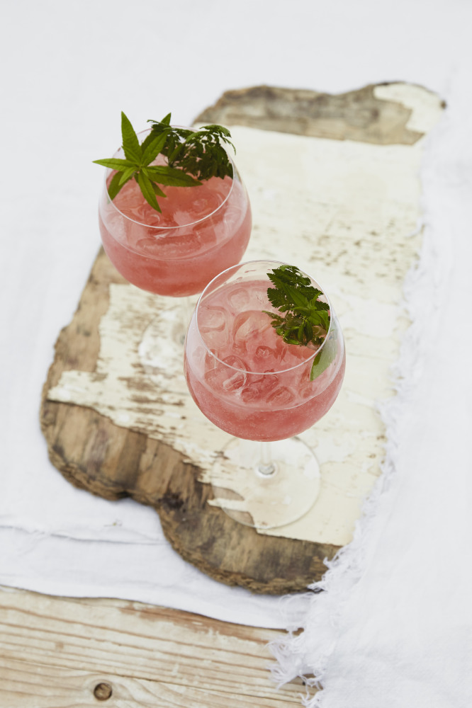 Strawberry And Lemon Verbena Mocktail