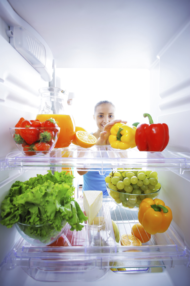 Make sure your fridge is filled with fresh produce