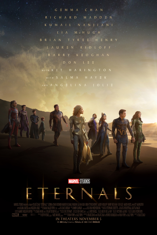 The new poster for Eternals / Picture Credit: Marvel Studios