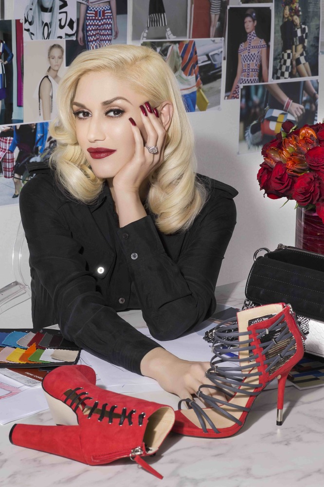 Gwen Stefani launches her new accessories line today
