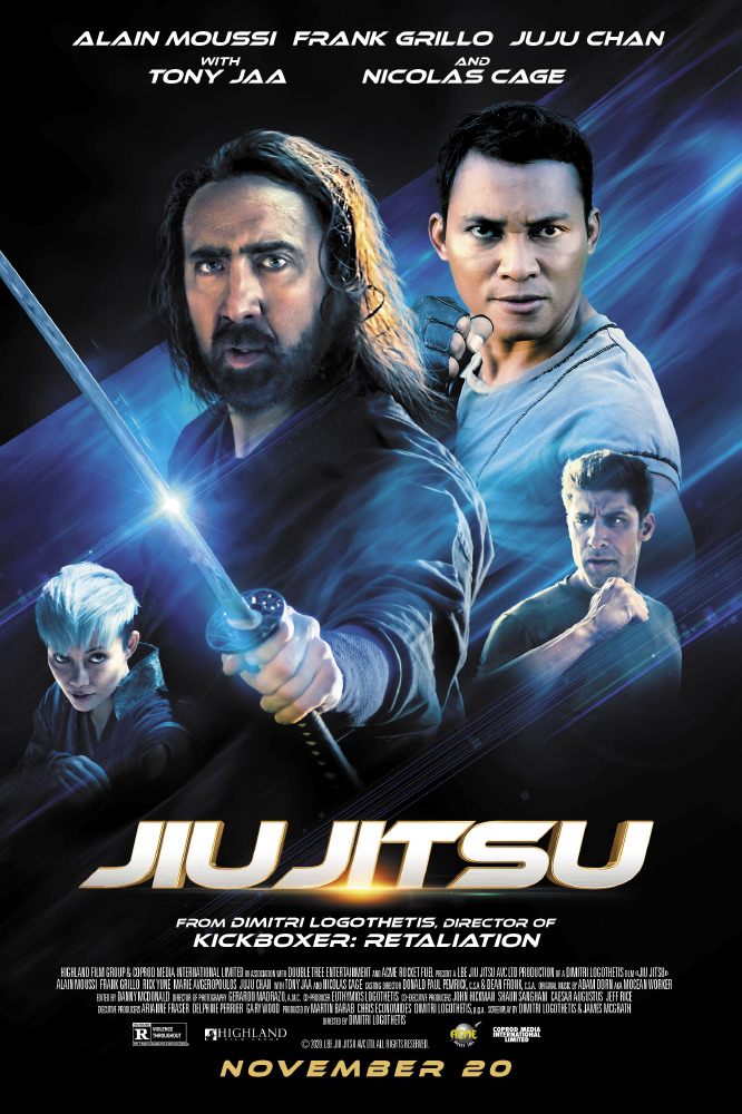 Poster for Alain's new movie, Jiu Jitsu / Picture Credit: Highland Film Group