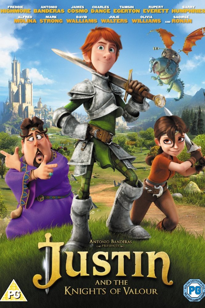 Justin And The Knights Of Valour DVD