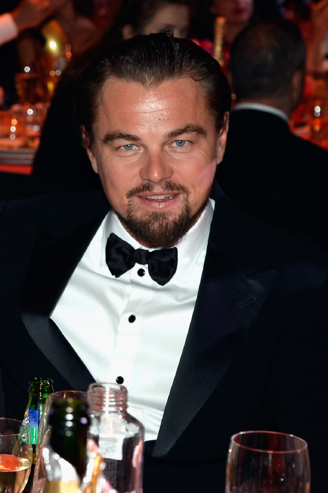Leonardo DiCaprio was honoured yesterday in New York