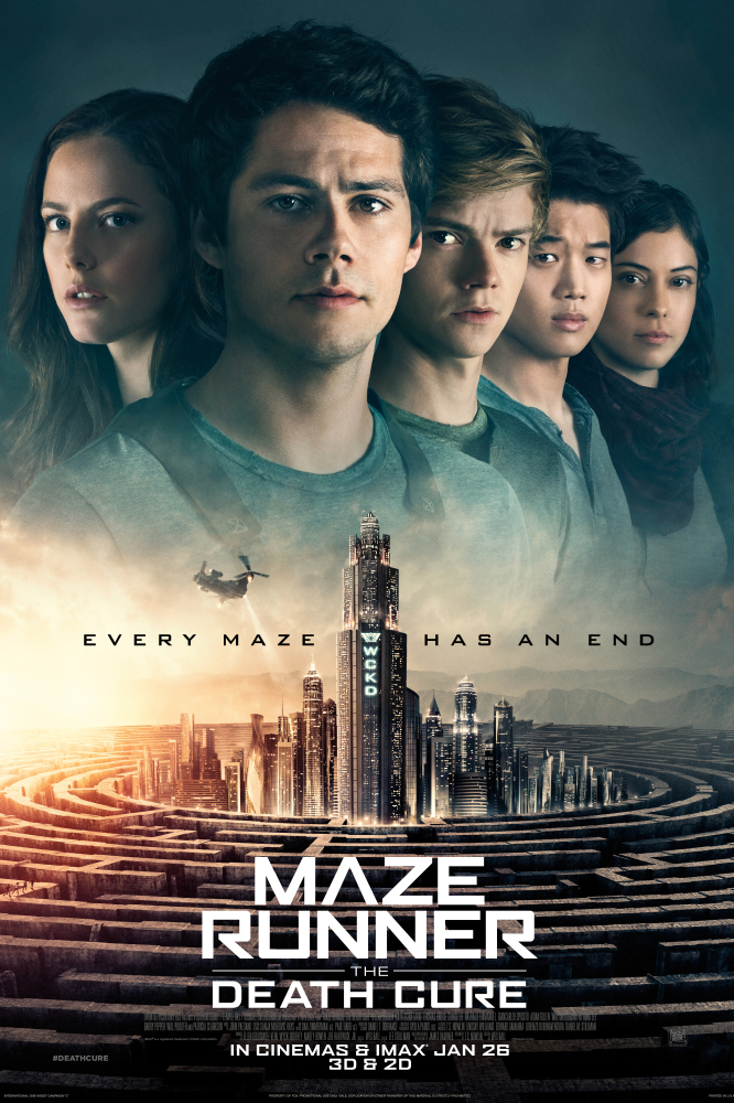 Maze Runner: The Death Cure comes to UK cinemas in January