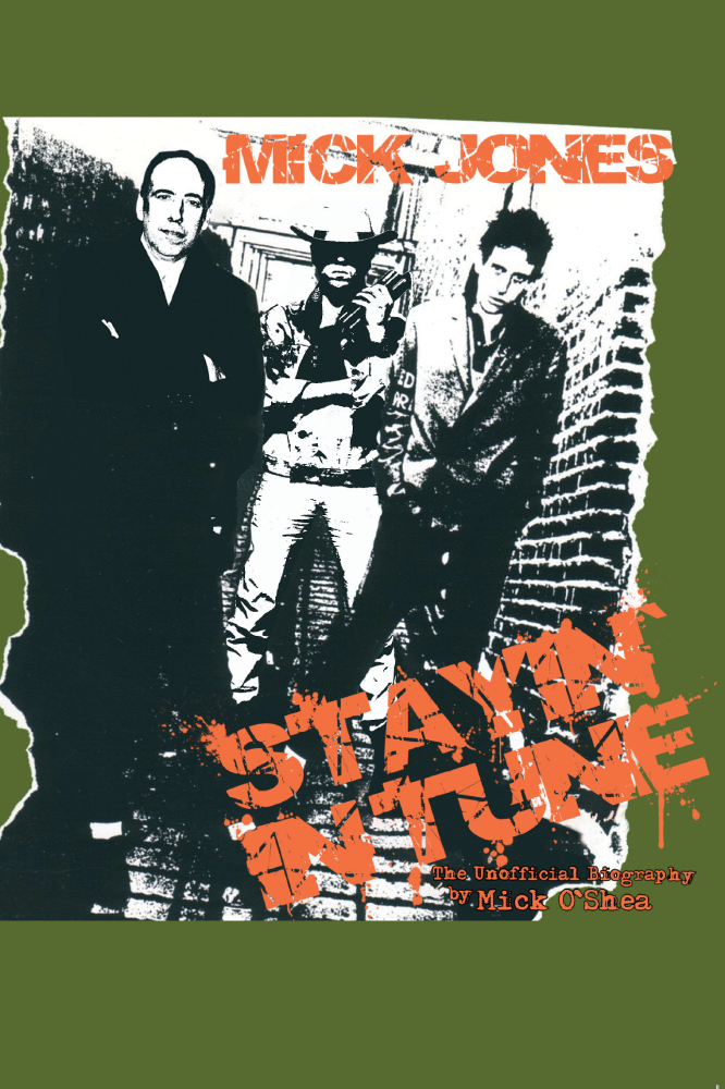 Mick Jones - Stayin' In Tune: The Unofficial Biography Credit: Front cover designed by Pistol Art.