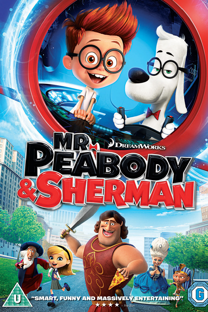 Mr Peabody and Sherman DVD