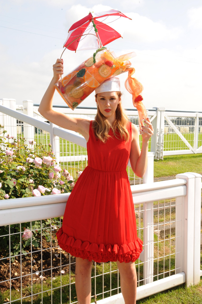 The Pimms hat has been created for Ascot